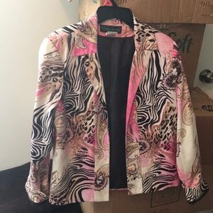Bold Multi-Colored Blazer